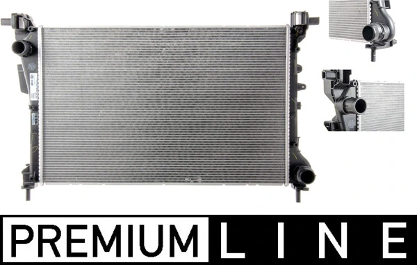 Radiator, engine cooling