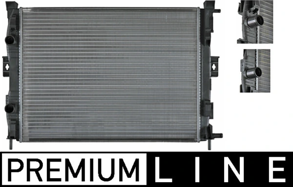 Radiator, engine cooling