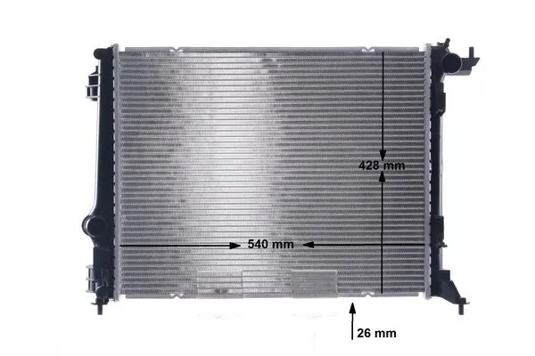 Radiator, engine cooling
