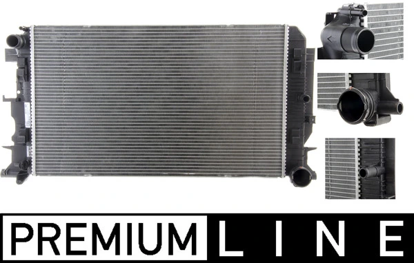 Radiator, engine cooling
