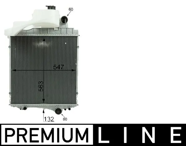 Radiator, engine cooling