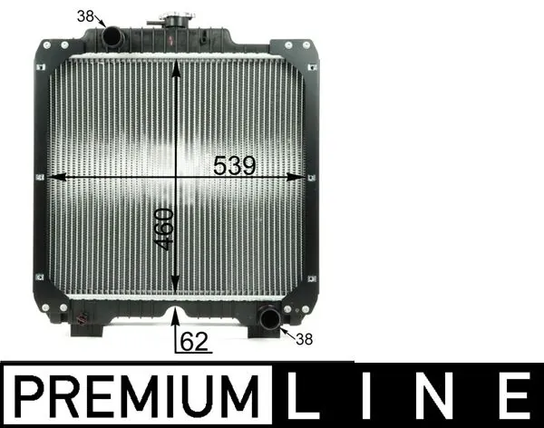 Radiator, engine cooling