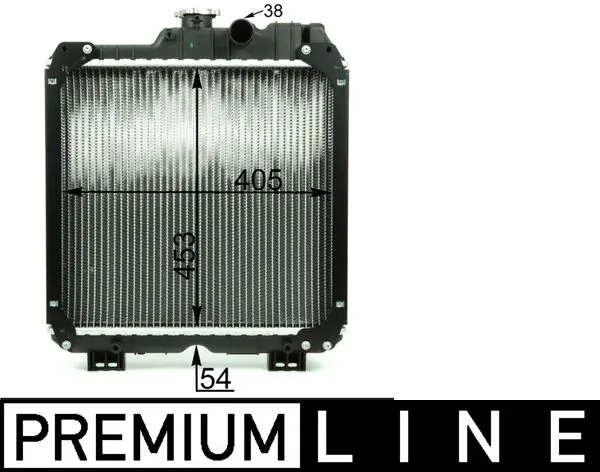 Radiator, engine cooling