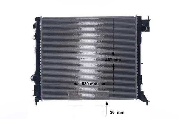 Radiator, engine cooling