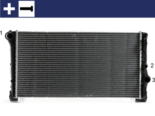 Radiator, engine cooling