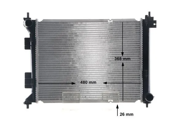 Radiator, engine cooling