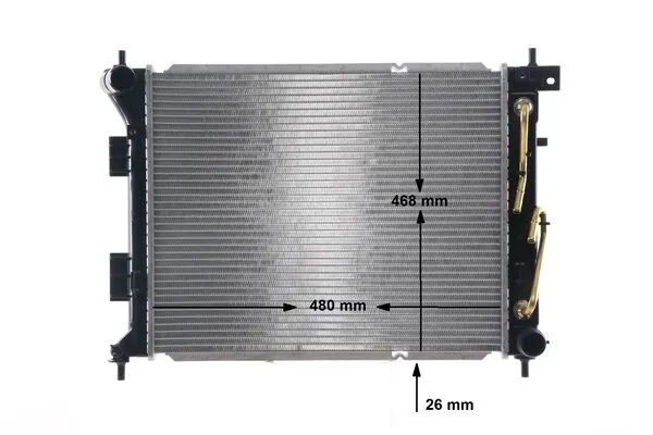 Radiator, engine cooling