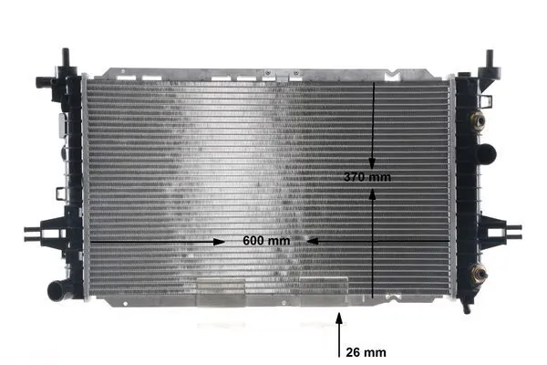 Radiator, engine cooling