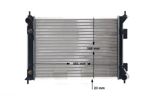 Radiator, engine cooling