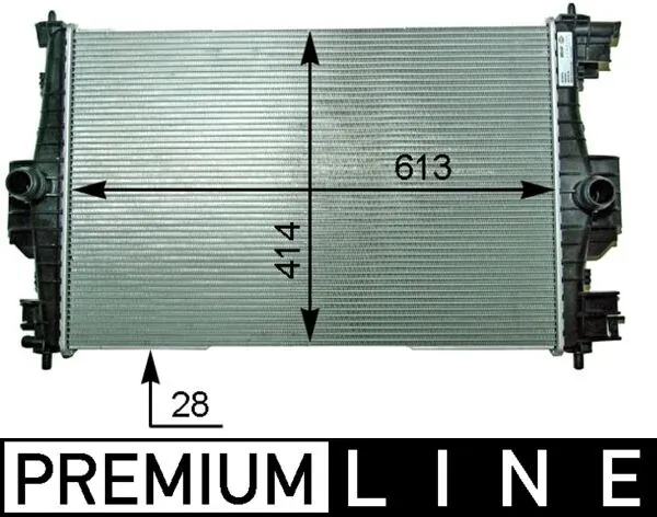 Radiator, engine cooling