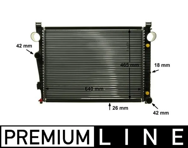 Radiator, engine cooling