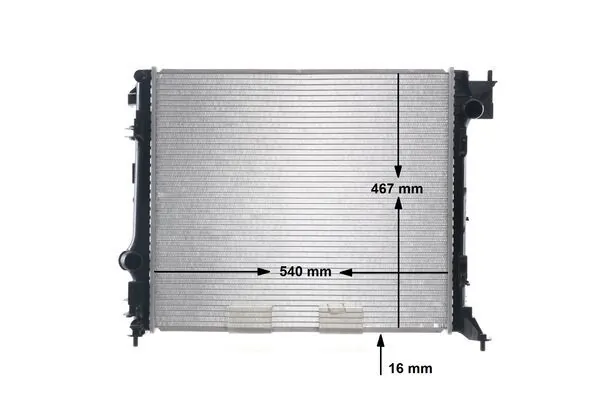 Radiator, engine cooling