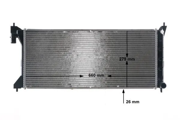 Radiator, engine cooling