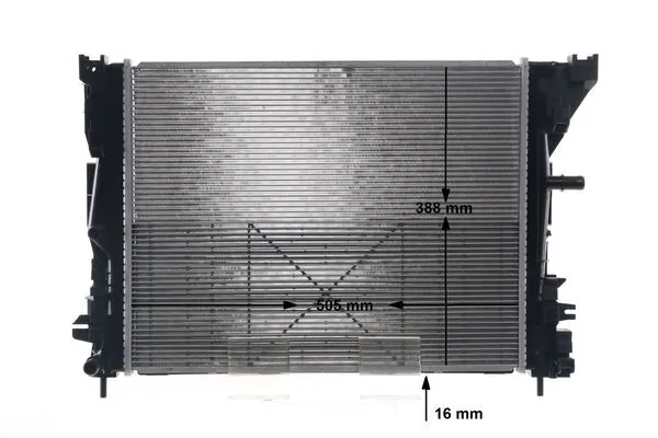 Radiator, engine cooling