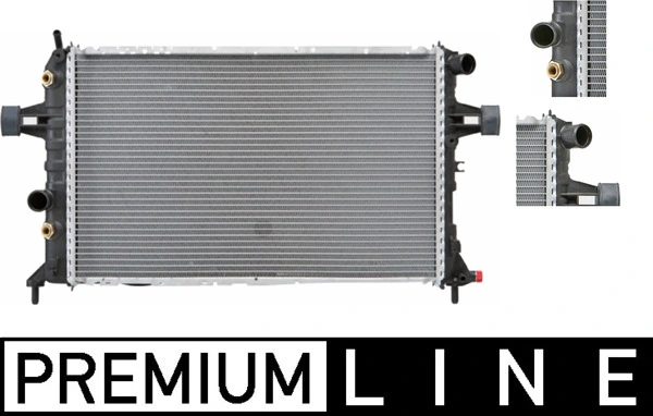 Radiator, engine cooling