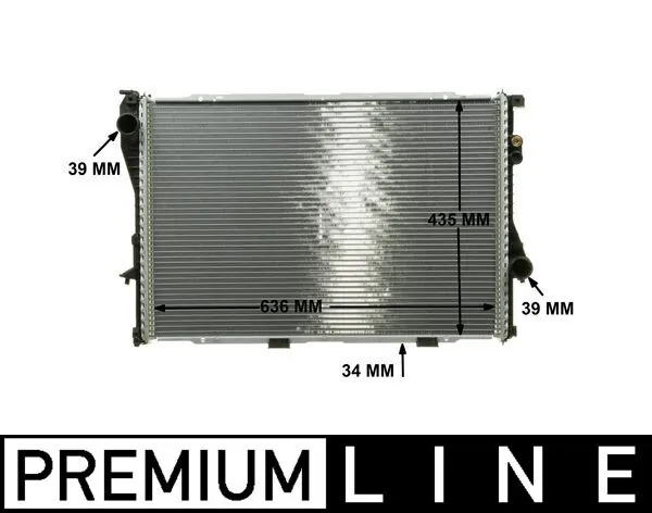 Radiator, engine cooling