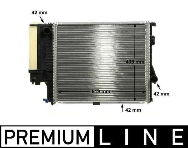 Radiator, engine cooling