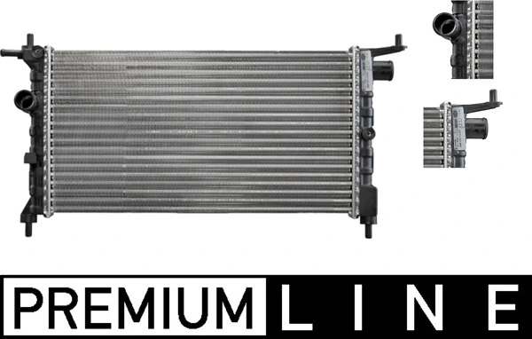 Radiator, engine cooling