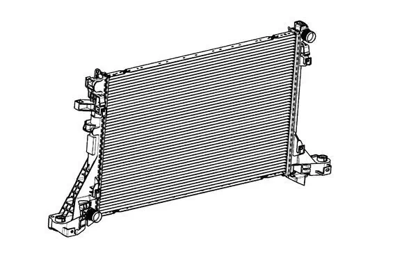 Radiator, engine cooling