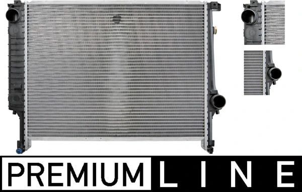 Radiator, engine cooling