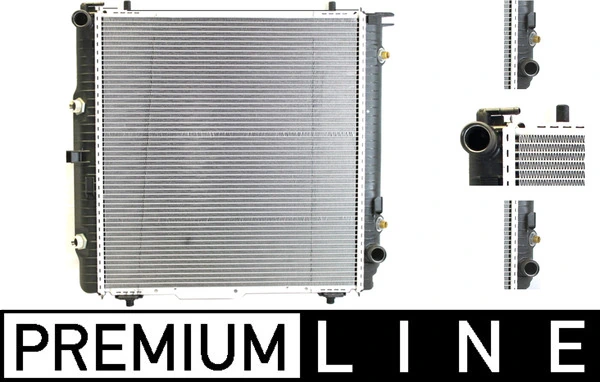Radiator, engine cooling