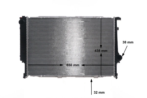 Radiator, engine cooling