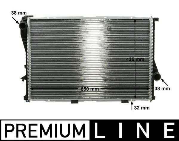 Radiator, engine cooling