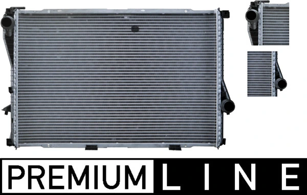 Radiator, engine cooling
