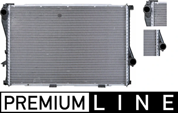 Radiator, engine cooling