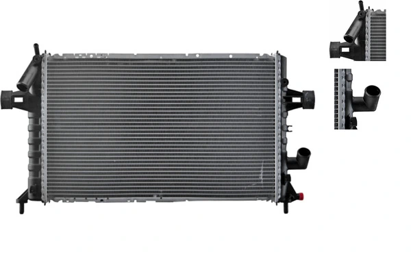 Radiator, engine cooling