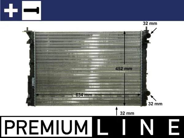 Radiator, engine cooling