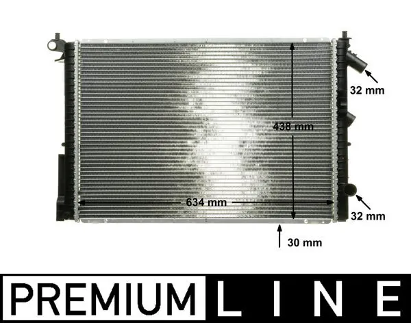 Radiator, engine cooling