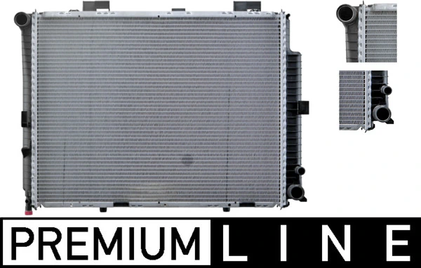 Radiator, engine cooling