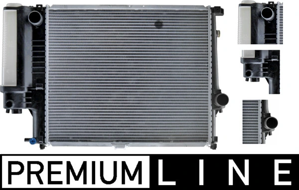 Radiator, engine cooling