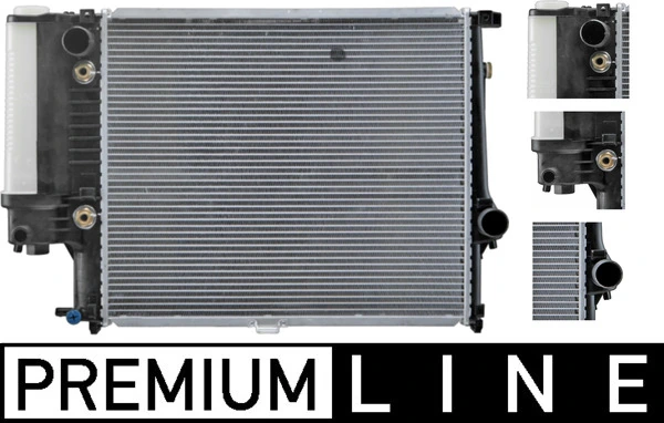 Radiator, engine cooling