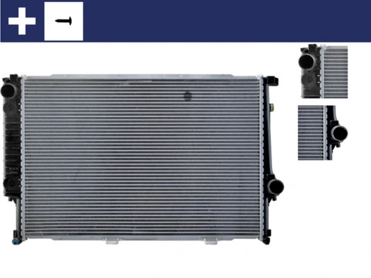 Radiator, engine cooling