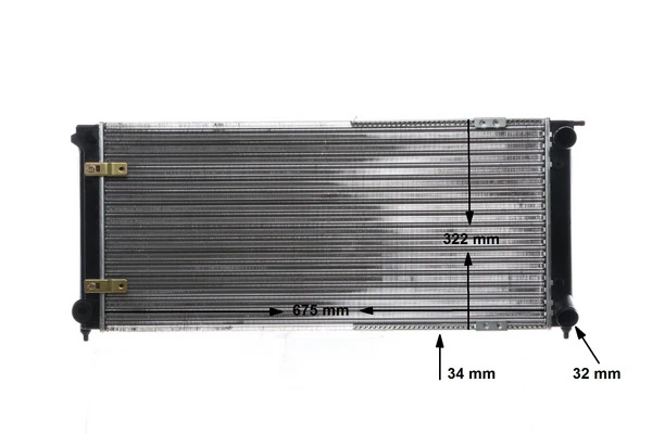 Radiator, engine cooling