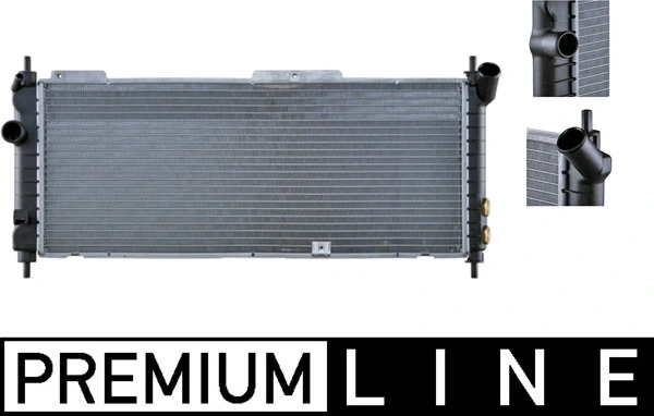 Radiator, engine cooling