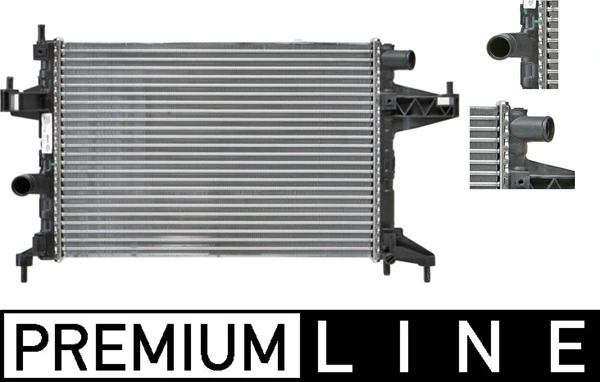 Radiator, engine cooling