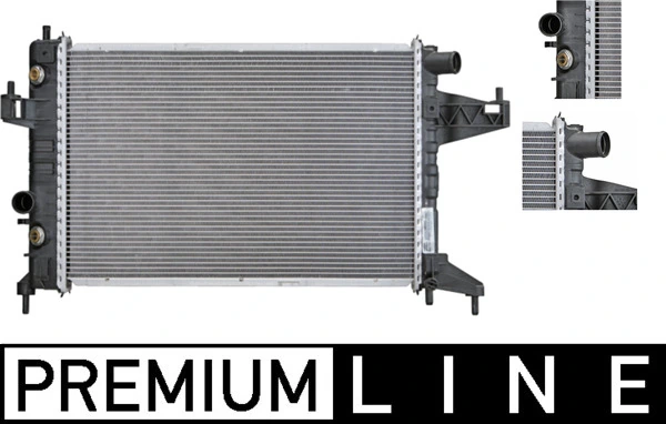Radiator, engine cooling