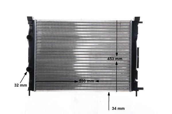 Radiator, engine cooling