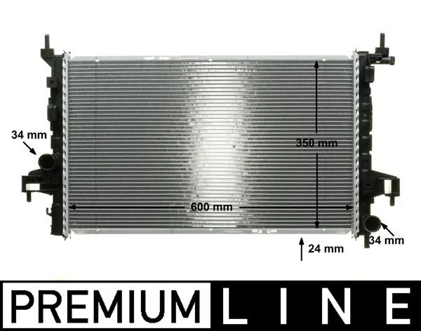 Radiator, engine cooling