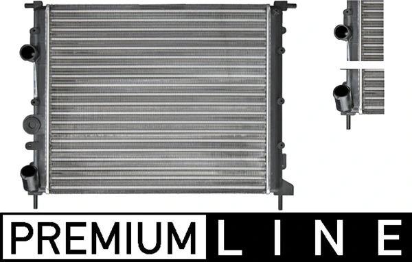 Radiator, engine cooling