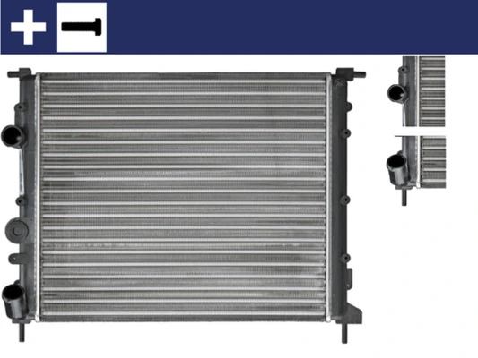 Radiator, engine cooling