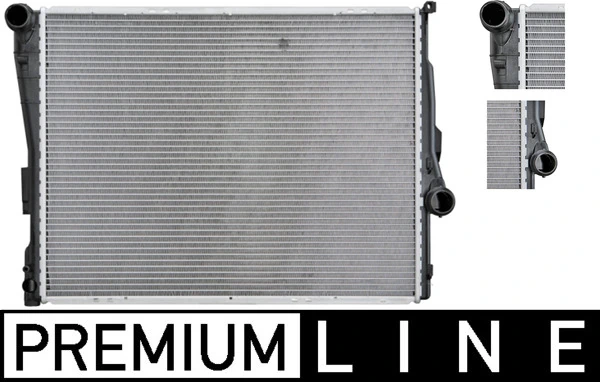 Radiator, engine cooling