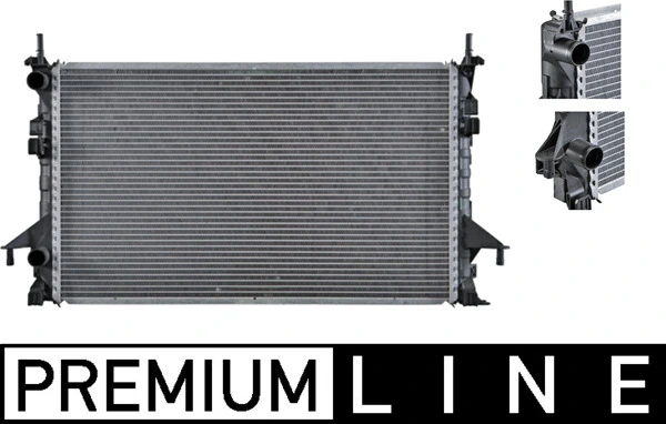 Radiator, engine cooling