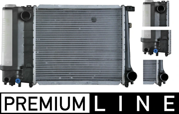 Radiator, engine cooling