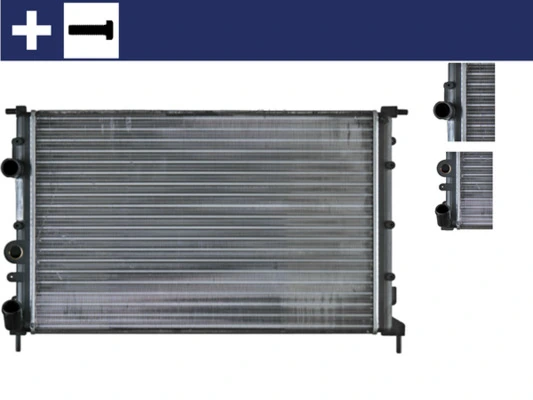 Radiator, engine cooling