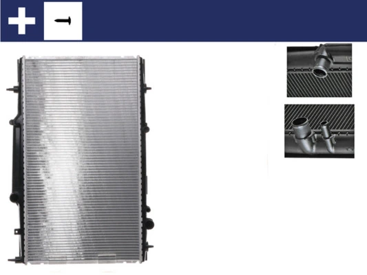 Radiator, engine cooling