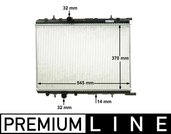 Radiator, engine cooling